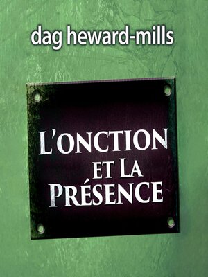 cover image of L'Onction Et La Présence